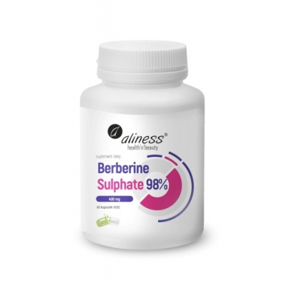 Berberine Sulphate 98% 400 mg x 60 vege caps